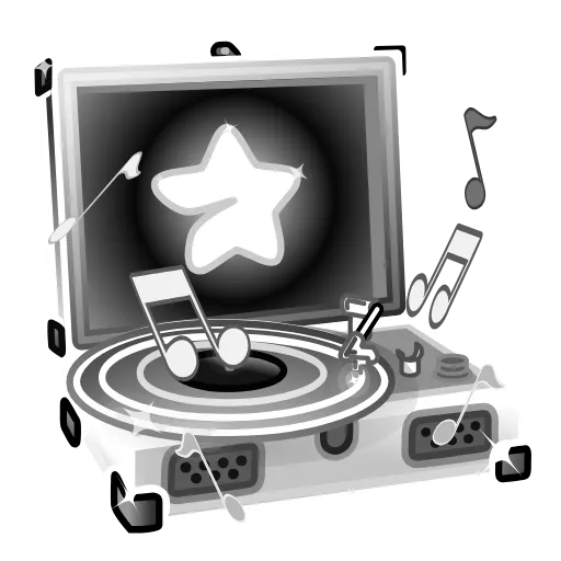 🎁 Эмодзи «Monochrome Black Style» для Telegram