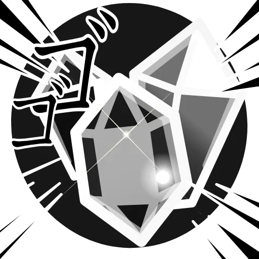 💎 Эмодзи «Monochrome Black Style» для Telegram