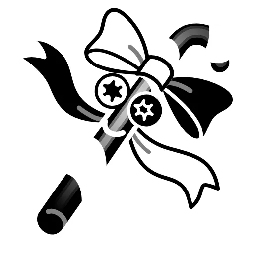 🎁 Эмодзи «Monochrome Black Style» для Telegram