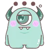 😐 Эмодзи «Monster» для Telegram