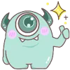 👍 Эмодзи «Monster» для Telegram