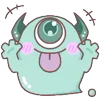 😛 Эмодзи «Monster» для Telegram