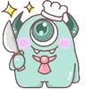 ✨ Эмодзи «Monster» для Telegram