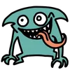 👾 Эмодзи «Monsters» для Telegram