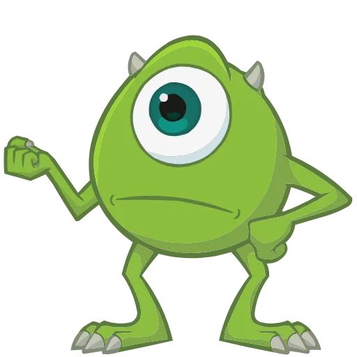 🫤 Эмодзи «Monsters Inc.» для Telegram