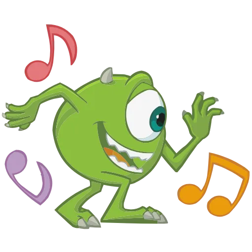 🕺 Эмодзи «Monsters Inc.» для Telegram