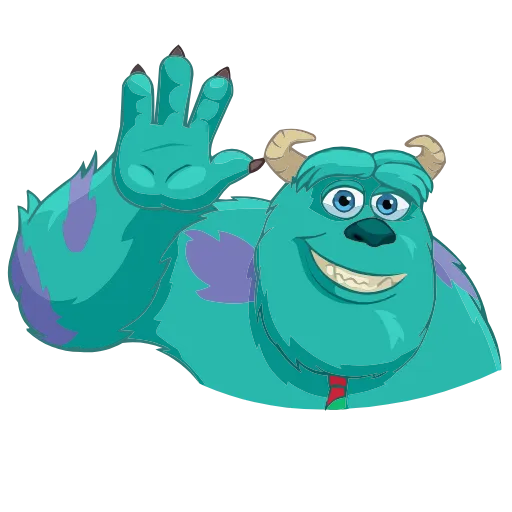 👋 Эмодзи «Monsters Inc.» для Telegram