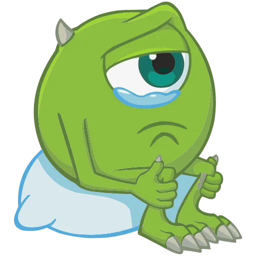🥺 Эмодзи «Monsters Inc.» для Telegram