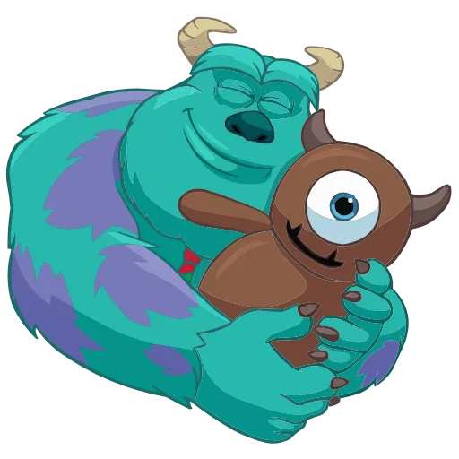 🤗 Эмодзи «Monsters Inc.» для Telegram
