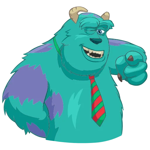😉 Эмодзи «Monsters Inc.» для Telegram