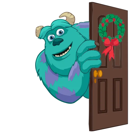 👀 Эмодзи «Monsters Inc.» для Telegram