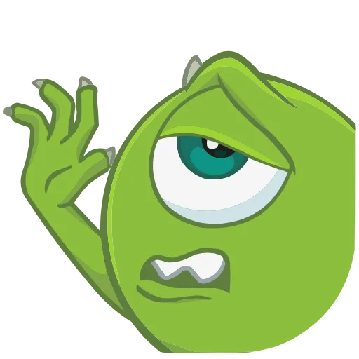 😮‍💨 Эмодзи «Monsters Inc.» для Telegram