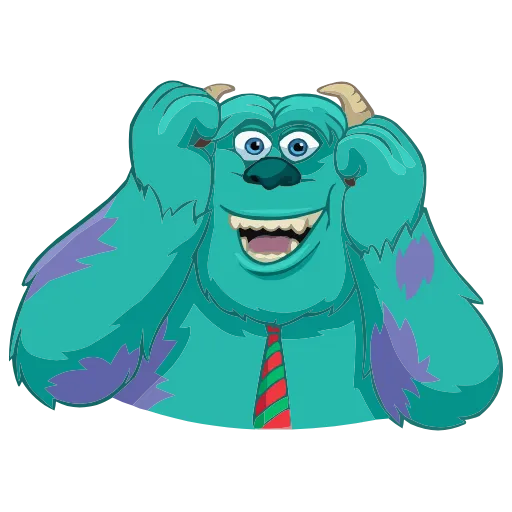 🤗 Эмодзи «Monsters Inc.» для Telegram