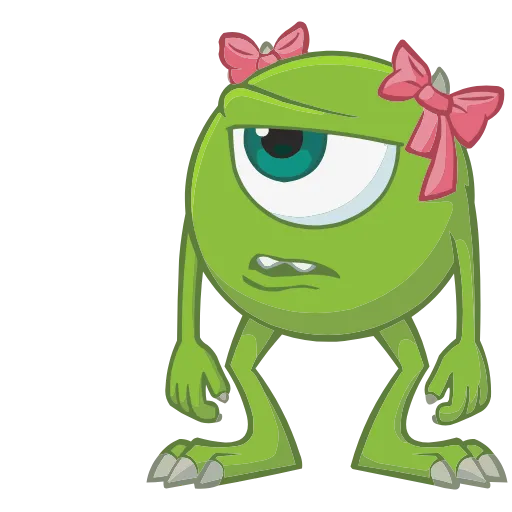 😒 Эмодзи «Monsters Inc.» для Telegram