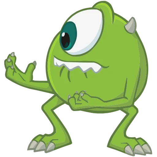 😤 Эмодзи «Monsters Inc.» для Telegram