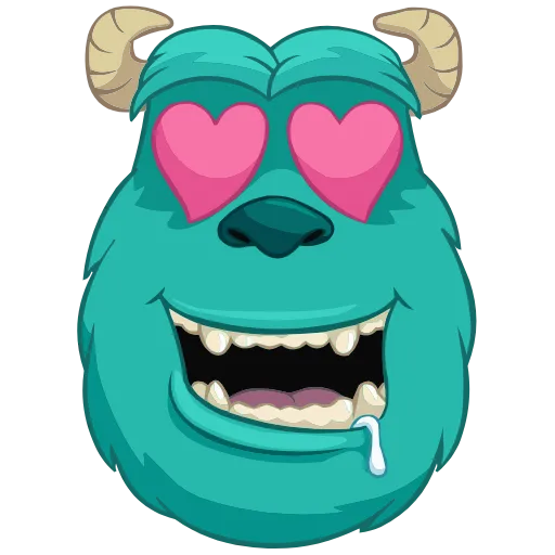 😍 Эмодзи «Monsters Inc.» для Telegram