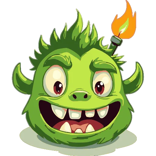 👹 Эмодзи «Монстрики» для Telegram
