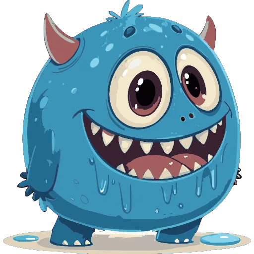 👹 Эмодзи «Монстрики» для Telegram