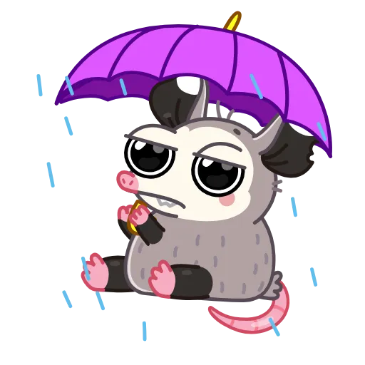 ☔️ Эмодзи «Монти» для Telegram