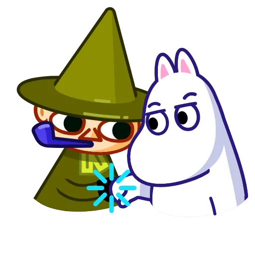 🤝 Эмодзи «Moomin» для Telegram