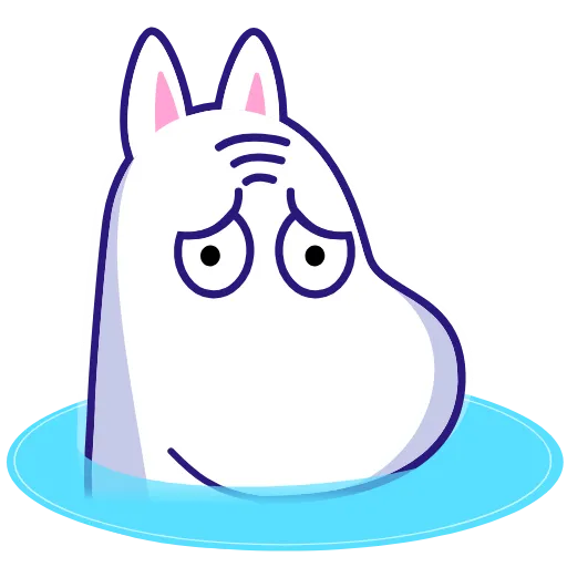 😭 Эмодзи «Moomin» для Telegram