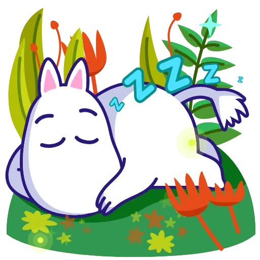 😴 Эмодзи «Moomin» для Telegram