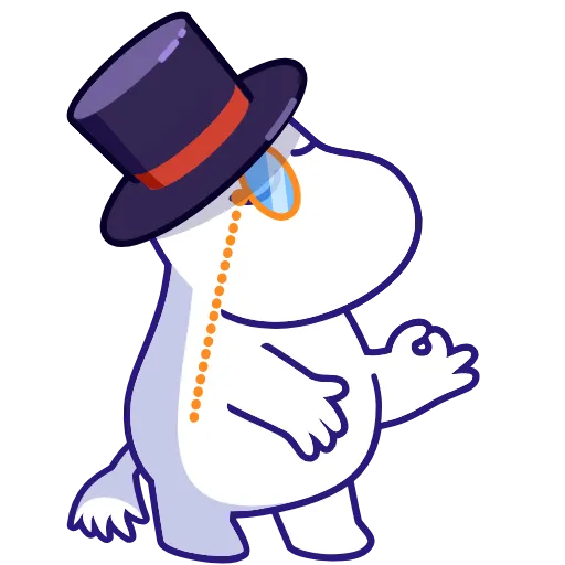 🤌 Эмодзи «Moomin» для Telegram