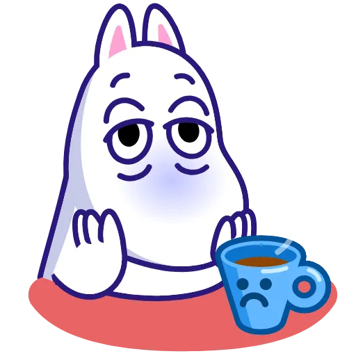 😔 Эмодзи «Moomin» для Telegram