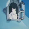 ☹️ Эмодзи «Moomin Troll» для Telegram