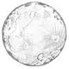 🌑 Эмодзи «Moon - луна» для Telegram