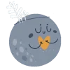 🌑 Эмодзи «Moon - луна» для Telegram