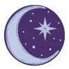 🌙 Эмодзи «Moon - луна» для Telegram