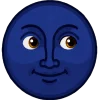 🫥 Эмодзи «Moon - разноцветные луночки» для Telegram