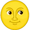 🫥 Эмодзи «Moon - разноцветные луночки» для Telegram