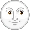 🫥 Эмодзи «Moon - разноцветные луночки» для Telegram