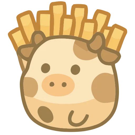 🐮 Эмодзи «Mootato» для Telegram