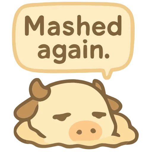 🐮 Эмодзи «Mootato» для Telegram
