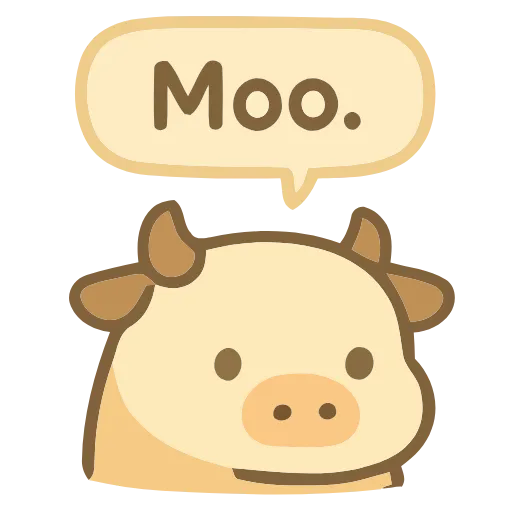 🐮 Эмодзи «Mootato» для Telegram