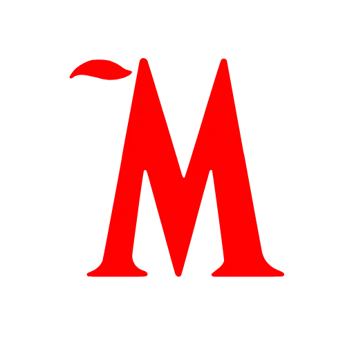 🔤 Эмодзи «Morice красный шрифт» для Telegram