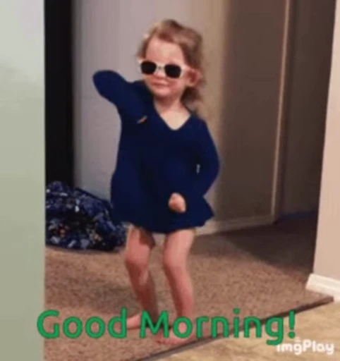 😘 Стикер «Morning» для Telegram