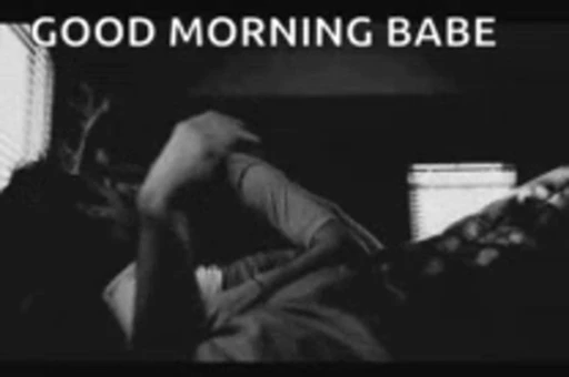 😘 Стикер «Morning» для Telegram
