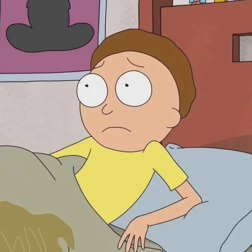 😕 Стикер «Morty Smith» для Telegram