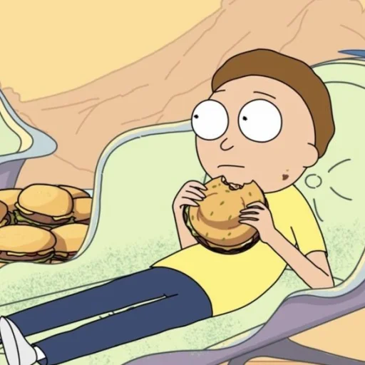 😗 Стикер «Morty Smith» для Telegram