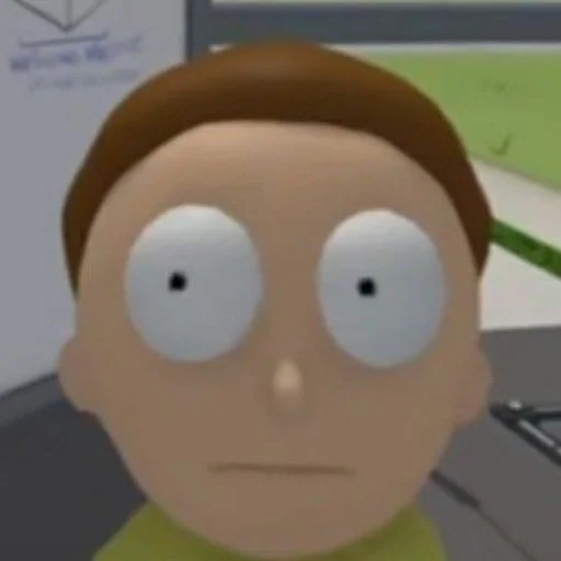 😕 Стикер «Morty Smith» для Telegram