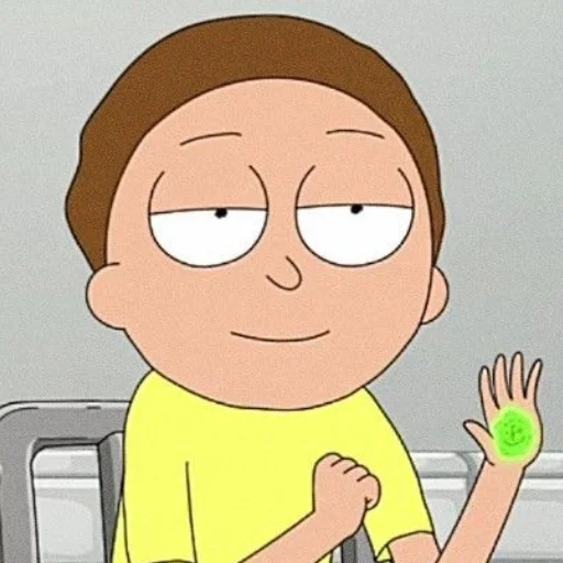 😊 Стикер «Morty Smith» для Telegram