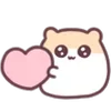 🐹 Эмодзи «Motchiri Hamu» для Telegram
