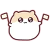 🐹 Эмодзи «Motchiri Hamu» для Telegram