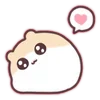 🐹 Эмодзи «Motchiri Hamu» для Telegram