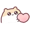 🐹 Эмодзи «Motchiri Hamu» для Telegram