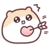 🐹 Эмодзи «Motchiri Hamu» для Telegram